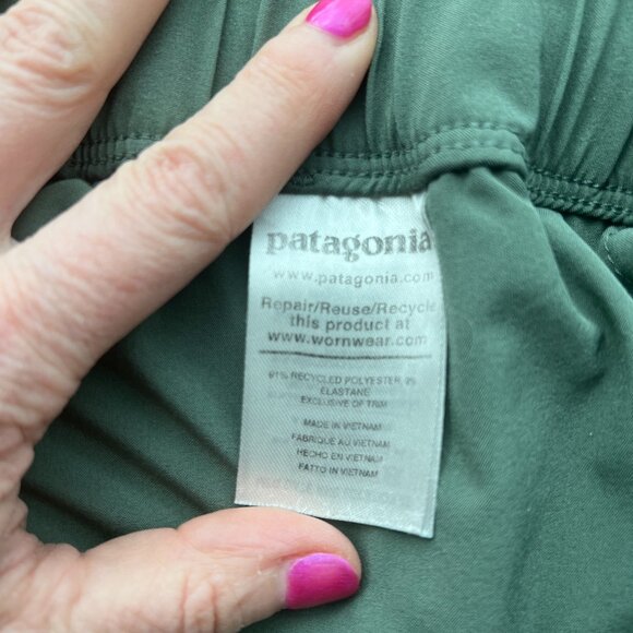 Patagonia Jumpsuit Women's Size M Kale Green - Picture 6 of 8